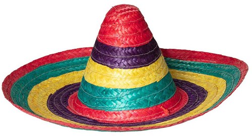 Boland Sombrero Hut Puebla Mexikanisch Karneval 49cm Erwachsene