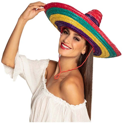 Boland Sombrero Hut Puebla Mexikanisch Karneval 49cm Erwachsene-2