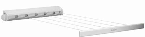 Brabantia Wäschespinne Wäscheleine 22 Meter weiß - platzsparender Trockenständer