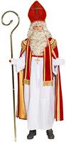 Haza Sinterklaasstab Deluxe goldfarben 190cm professionelles Spielzeug