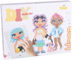 Hama Coffret Perles à Repasser Fashion Girls - Set Créatif 4000 pièces