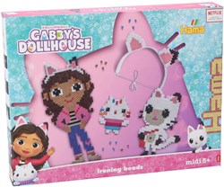Hama Bügelperlen Gabby's Dollhouse Geschenkset 4000 Stück kreatives Bastelspielzeug