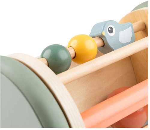 Done by Deer Holzspielzeug rollender Spiegel für Babys und Kleinkinder-3