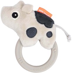 Done by Deer Rassel und Beißring Dotti beige sensorisches Babyspielzeug