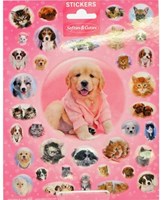 Totum autocollants Cutie Puppies et Kittens - planche d'autocollants animaux-2