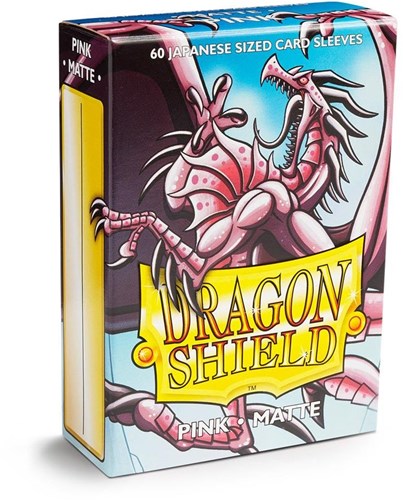 DRAGON SHIELD SLEEVES Dragon Shield Matte Japanese Pink (60ct) - EN
