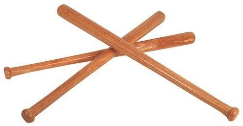 Engelhart Games Baseballschläger Holz 28 Zoll Natur Baseball