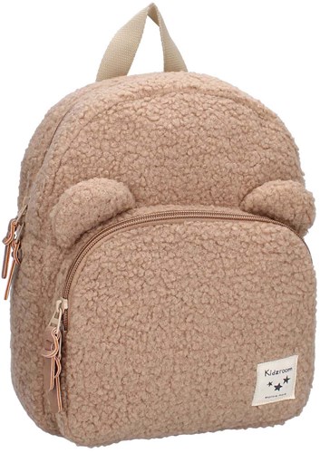 Kidzroom Rucksack Teddy Beary Excited beige mit Bärenohren Kindertasche