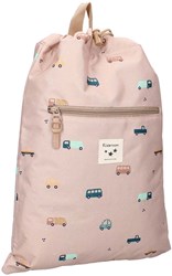Gymtas Kidzroom Sweet Cuddles - nachhaltige Kindertasche mit Auto-Print