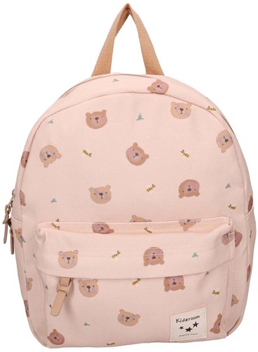 Kidzroom Rucksack Little Story - Kinder Rucksack mit Bärenmuster beige-2