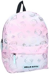 Vadobag Hello Kitty Rucksack - rosa Kindertasche mit Kirschmuster