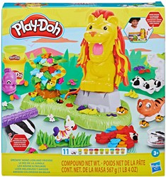 Hasbro Play-Doh Löwe Spielset mit Knete und Tierzubehör