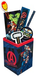 Undercover Avengers set de bureau - pot à crayons 7 pièces pour enfants