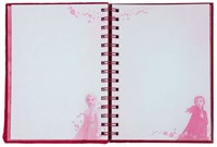 Notitieboek A5 Disney Frozen met Pailletten-2