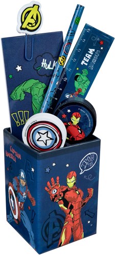Undercover Avengers set de bureau - 6 pièces - papeterie pour enfants