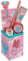 Undercover Minnie Mouse set de bureau - 6 pièces - kit de papeterie rose