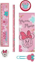 Undercover Minnie Mouse set de bureau - 6 pièces - kit de papeterie rose-2