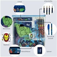 Undercover Avengers set d'écriture - papeterie et notes pour enfants-3
