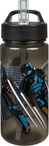 Undercover gourde Star Wars Mandalorian 500ml plastique noir-2