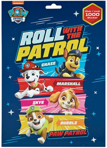 Undercover feuilles d'autocollants PAW Patrol - 1000 stickers pour enfants