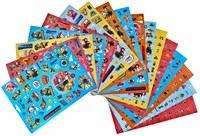 Undercover feuilles d'autocollants PAW Patrol - 1000 stickers pour enfants-2