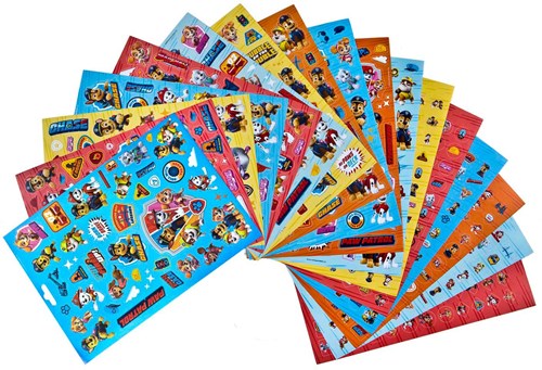 Undercover feuilles d'autocollants PAW Patrol - 1000 stickers pour enfants-2