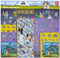 Super Sticker Set Bluey - 500+st.