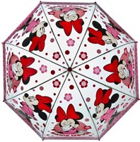 Undercover parapluie Minnie Mouse transparent rose pour enfants-2