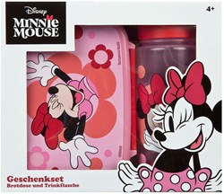 Broodtrommel en Drinkbeker Set Minnie Mouse