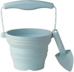 SCRUNCH Zaadpotje Spade - Eendenei Blauw