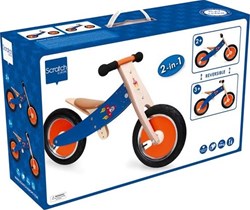 Scratch draisienne en bois espace - selle réglable - 12 pouces