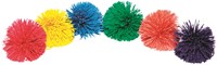 Spordas set de balles pom pom - balles en caoutchouc pour enfants