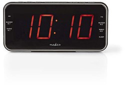 OttoSimon radio réveil numérique - écran LED - radio FM/AM - fonction snooze