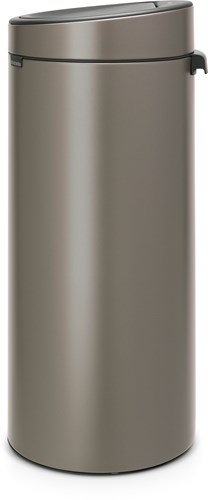 Brabantia poubelle 30L Touch Bin platinum corbeille à déchets-3