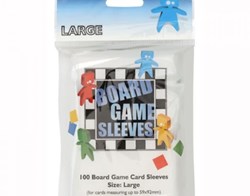 Asmodee Hüllen für Brettspiele - große Karten 59x92mm - 100 Stück