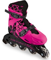 Mondo Inline Skates rosa verstellbar Größe 33-36 Kinder Inlineskates