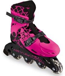 Mondo Inline Skates rosa verstellbar Größe 33-36 Kinder Inlineskates