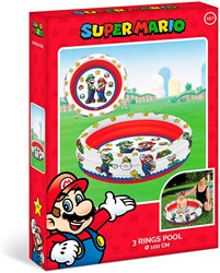 Mondo piscine Super Mario piscine gonflable enfant 100cm vinyle jardin
