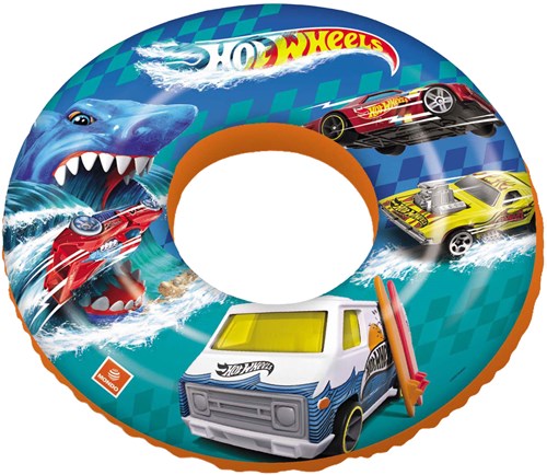 Hot Wheels Schwimmring 50cm - Mondo Aufblasbarer Schwimmreifen Kinder-2