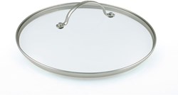 GreenPan Glasdeckel universal 20 cm - transparent - Edelstahl - energiesparend