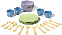 Green Toys vaisselle enfant jouet durable set repas-2