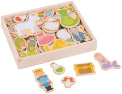 Bigjigs Fantasie-Magnete