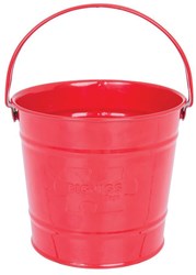 BigJigs Metall Spielzeugeimer rot - perfekt für draußen spielen