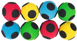 Spordas set de balles souples - 8 balles de jeu à scratch