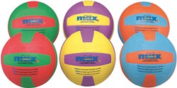 Spordas set de 6 ballons de volley - balles douces pour enfants