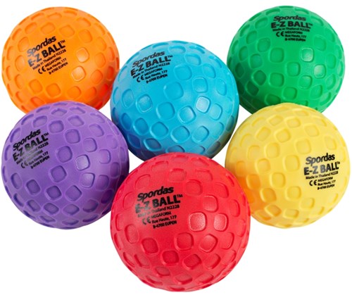 Spordas set de balles - E-Z Balls set de 6 couleurs pour enfants