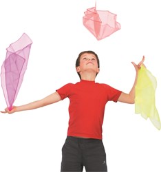 Spordas ensemble de foulards de jonglage - 72 pièces jouet coloré