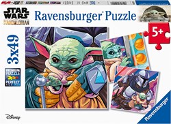 Ravensburger 3 Puzzles - Star Wars - The Mandalorian - 49 pieces