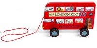 BigJigs Holzspielzeug London Bus Nachziehfigur FSC zertifiziert-3