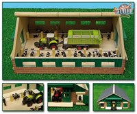 Kids GLOBE Holz Laufstall Bauernhof Spielzeug 1:87 Maßstab-2